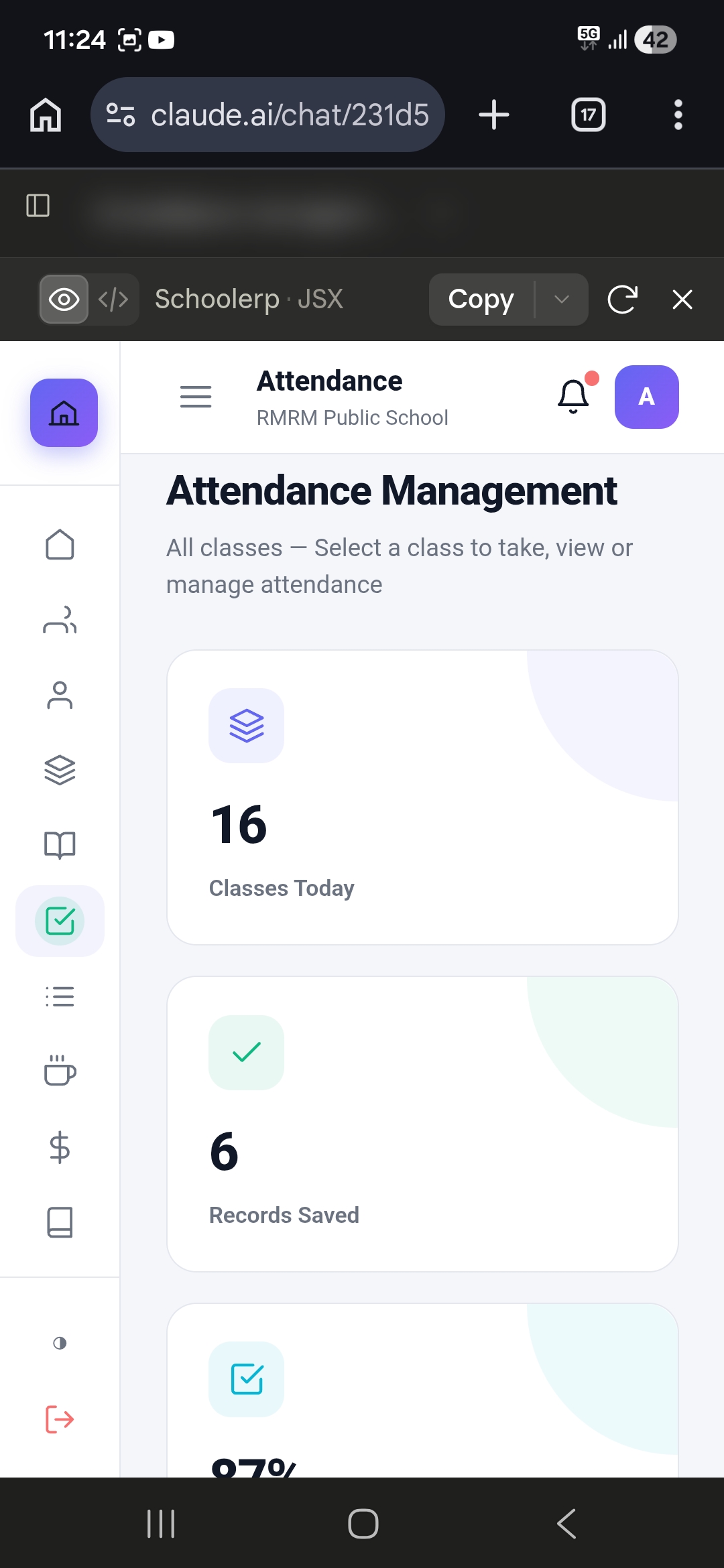 School Fee & Financial Management — Screen 4