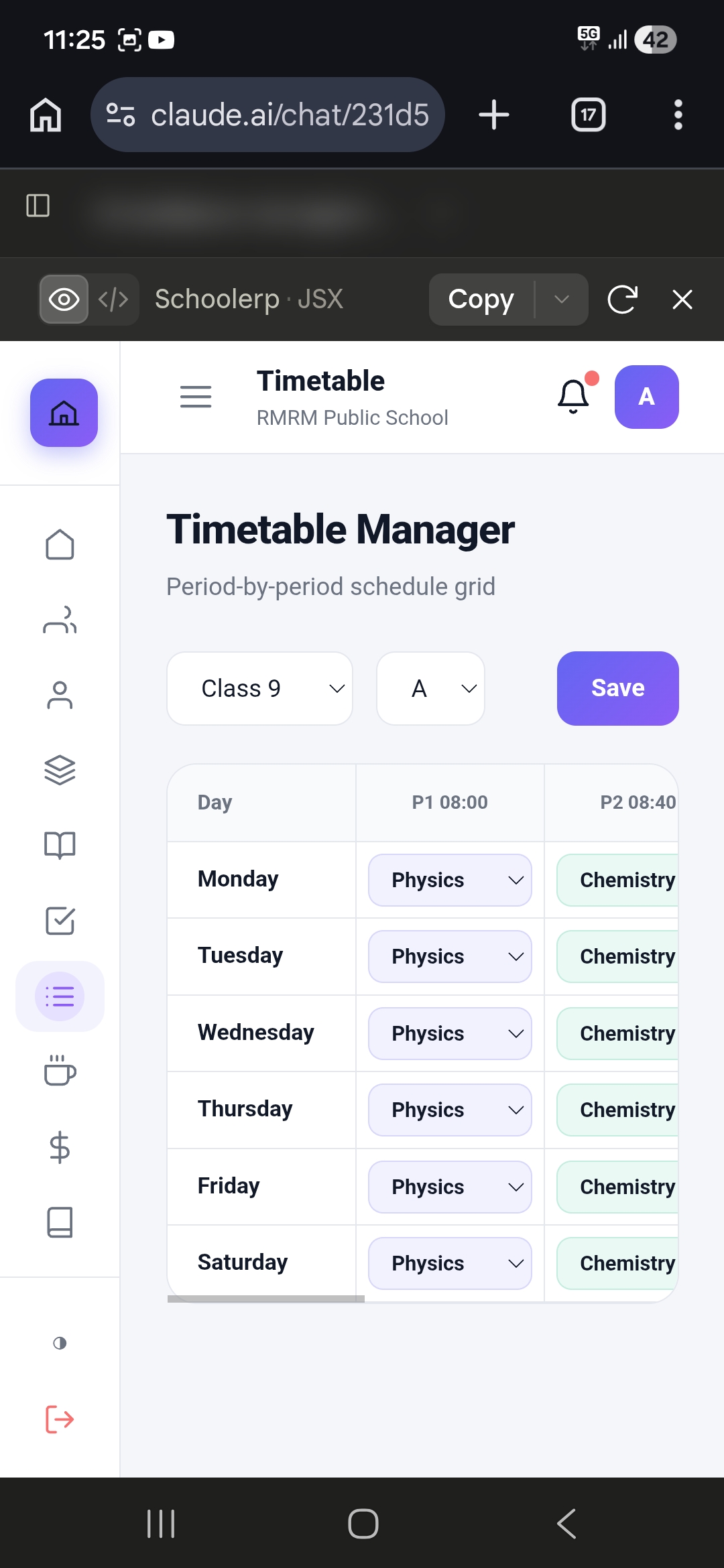 Examination & Grading Engine — Screen 1