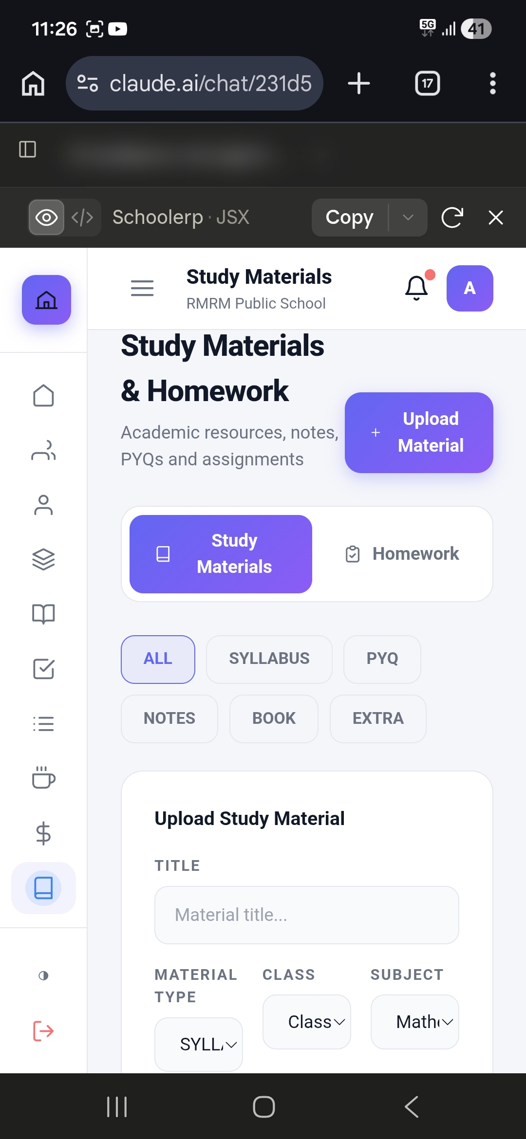 Parent Portal & Mobile Experience — Screen 2
