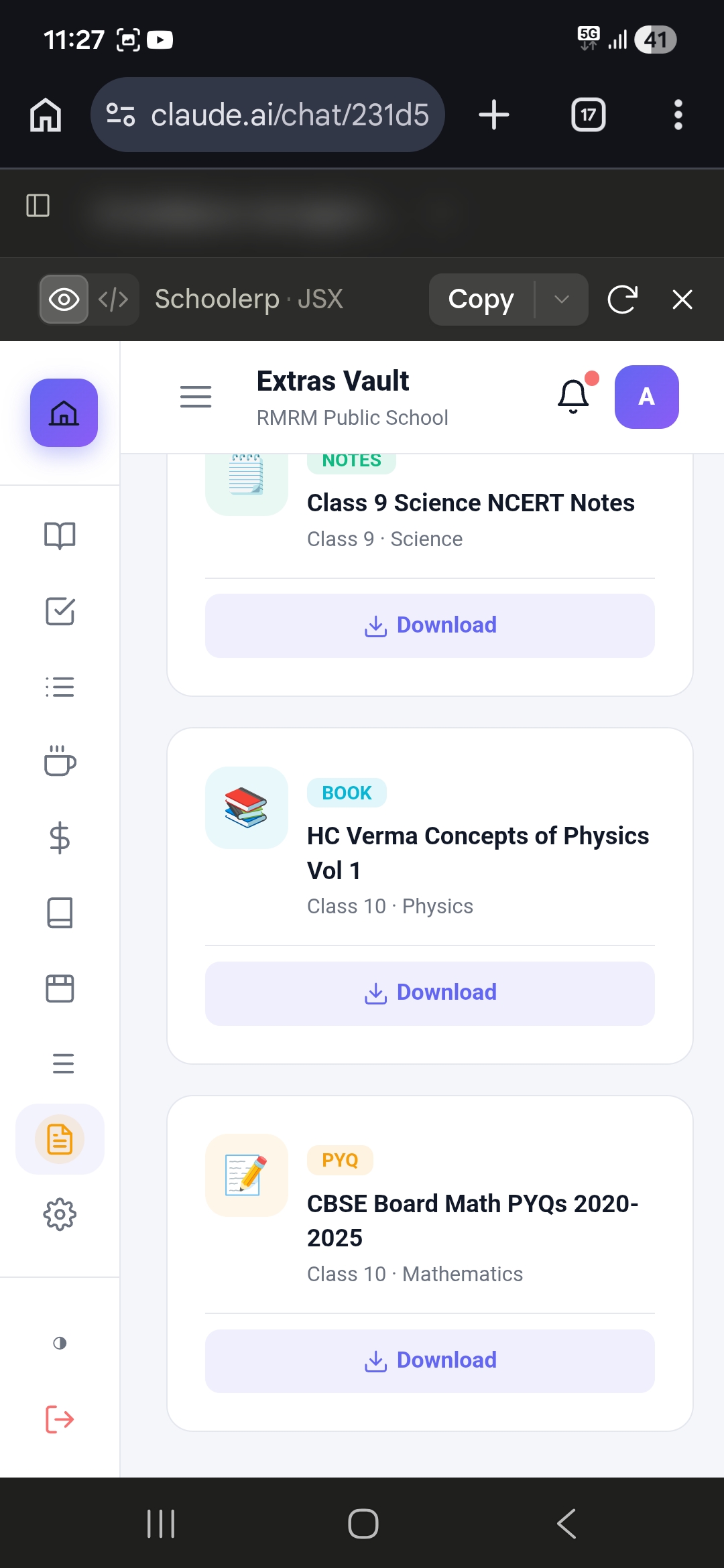 Teacher Workplace & Gradebook Portal — Screen 3